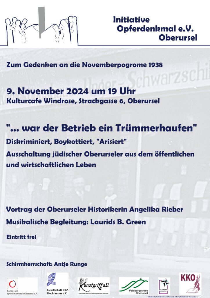 Vortrag Angelika Rieber 2024, Plakat